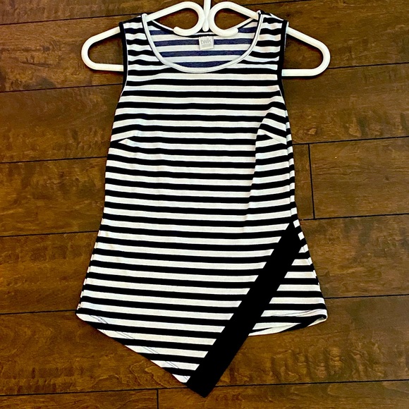 Ladies Twik stripes tank top - Picture 1 of 3